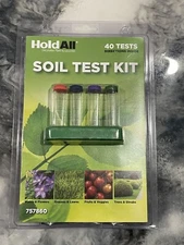 HoldAll Soil Test Kit for PH Nitrogen Phosphorous and Potassium 38 Tests