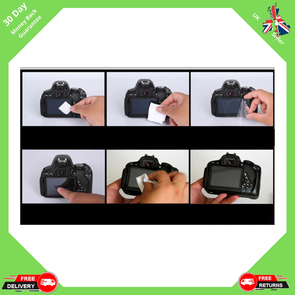 For Canon EOS R7 Camera Tempered Glass  Anti-Scratch LCD Screen Protector Cover - Image 4 of 4