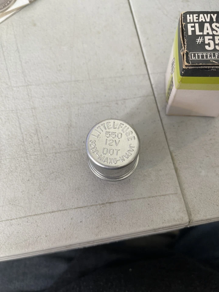 Littlel Heavy Duty Flasher #550 12V 3-Terminal-Prong Turn Signal Flasher (B) - Image 3 of 3