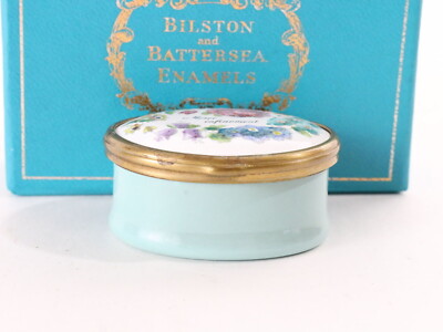 Early Halcyon Days Bilston Battersea Merci Infinement Enamel Patch
