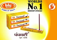 12 Box of 10 sticks120 Sticks Bic Panchvati Panchavati Dhoop Incense Sticks  F/S