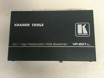 *Kramer VP-201xl 2x1 VGA Video Mechanical Switcher