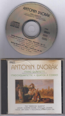 Antonin Dvorak, The Travnicek Quartet - String Quartetts Slavonik, op. 51 + Amer