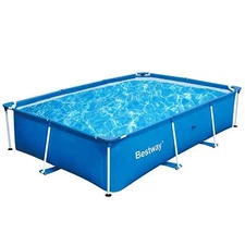 Bestway Deluxe Splash Frame Pool 118"x79"x26" Above Ground