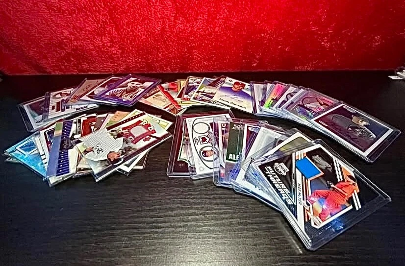 HUGE INVENTORY SPORTS CARD COLLECTION LOT COLOR ROOKIES NUMBERED AUTOS SLABS - Image 2 of 2