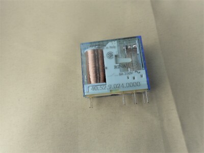 Finder Relay 40.52.9.024.0000 PCB Plug-in Relay, 24VDC Coil - New In Box