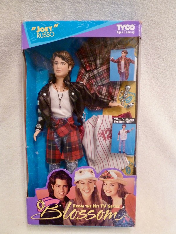 Tyco Joey Russo Doll from Blossom TV Show, #1905, Vintage 1993, NRFB