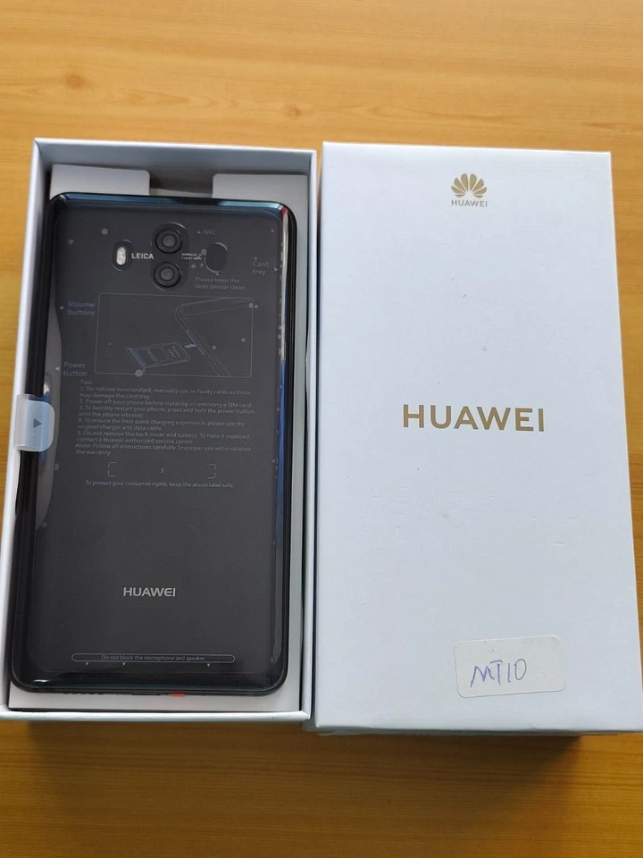 Global - Huawei mate 10 4+64GB Dual SIM Android Unlocked Google play Smartphone - Image 2 of 4