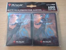 100 ULTRA PRO MAGIC CLASSIC CARD BACK DECK PROTECTOR Matte Sleeves  storage 100