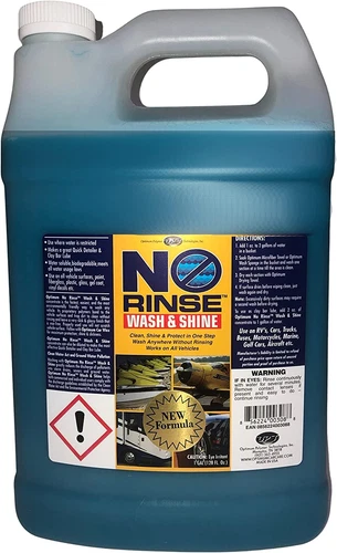Optimum No Rinse Wash & Shine - 1 Gallon | Multi-Use Rinseless Car Wash | Wash |