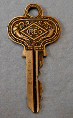 Vintage Old Very Ornate Russell & Erwin Mfg Co RECO REO Russwin Key # 835123