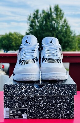Air Jordan 4 セメント Nike Air Jordan 4 Military Black Size 13 Grey Cement Max Zoom Bred