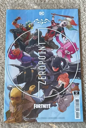 BATMAN FORTNITE ZERO POINT 2 VARIANT-A POLYBAG SEALED WITH CODE ZERO WING GLIDER