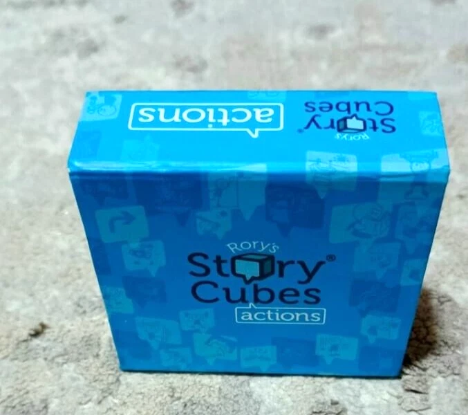 Rory's Story Cubes  ACTIONS Edition  Creative Imagination Story Telling Dice Gam - Image 4 of 4