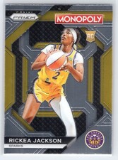 Rickea Jackson - 2024 Prizm Monopoly WNBA - All-Star - Rookie - Sparks