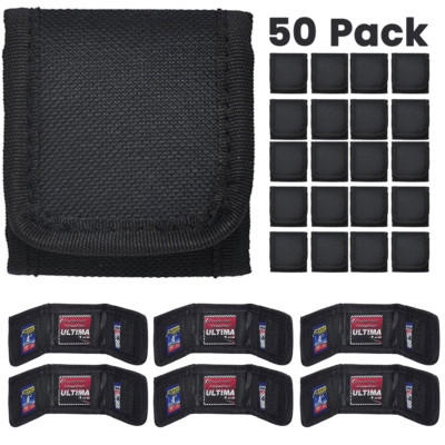Vivitar 3 Pocket Memory Card Wallet | Warehouse Lot of 50 Pieces