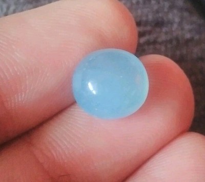 6.82Ct Aguamarina Natural Azul Sin Tratamiento Origen Brasil