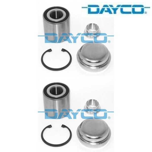 2X Radlagersatz Dayco KWD1196 2 Radlager Satz Links Rechts Hinterachse-image