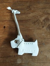 Radley Dog Cream Leather Bag Charm, Tag, V.Good Used Condition,View Images