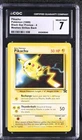 1999 Pokemon Black Star Promos Pikachu Mewtwo Strikes Back #4 CGC 7