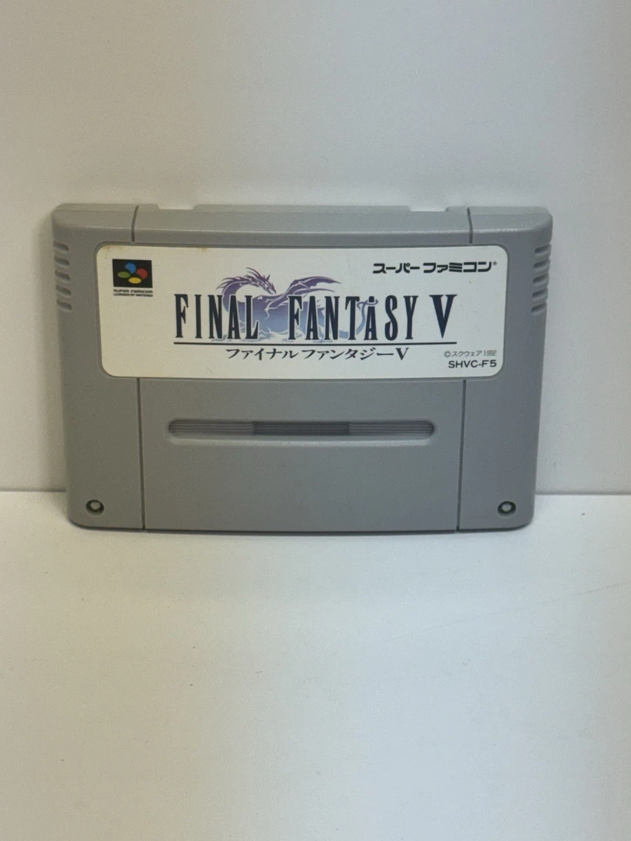 Final Fantasy V Nintendo NTSC-J (Japan) Video Games for sale | eBay