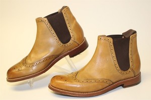 Grenson Jacob, Chelsea England, Mens Leather Brogue Wingtip Boots, US 7 / UK 6. Grenson-Jacob-Chelsea-Boot---  main image 3
