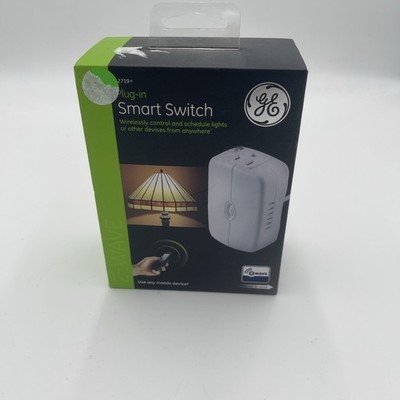 GE Z-Wave Smart Plug-in Switch Dual-Outlet Lighting Control