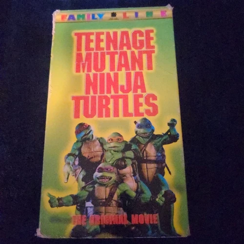 Teenage Mutant Ninja Turtles TMNT Original Film VHS 1990 (1997 release) New Line