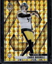 2025 Panini Mosaic Chris Boswell #57 Reactive Yellow Color Match