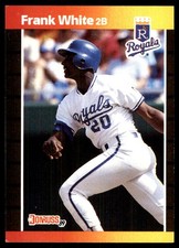Frank White 1989 Donruss #85 Royals MLB READ FREE SHIPPING AutographDen