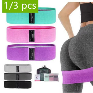 Bandes de booty de résistance aux vêtements de tissu 3 Exercice entraînement Gym fitness..