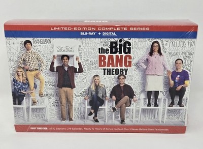 the BIG BANG Theory Limited Edition Complete Series BLU-RAY Collection SEALED