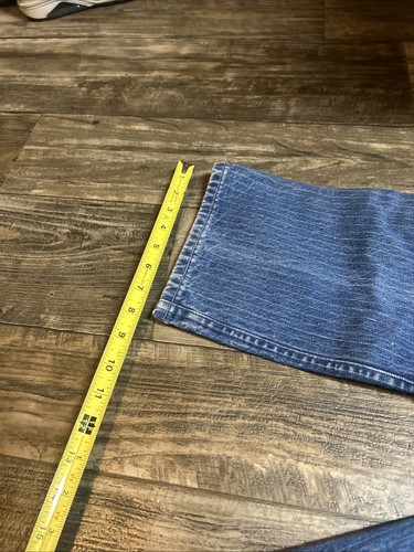 Vintage Lee Riders Dark Wash Denim 70s Size 36 X 32 In Amazing Condition - Picture 13 of 13