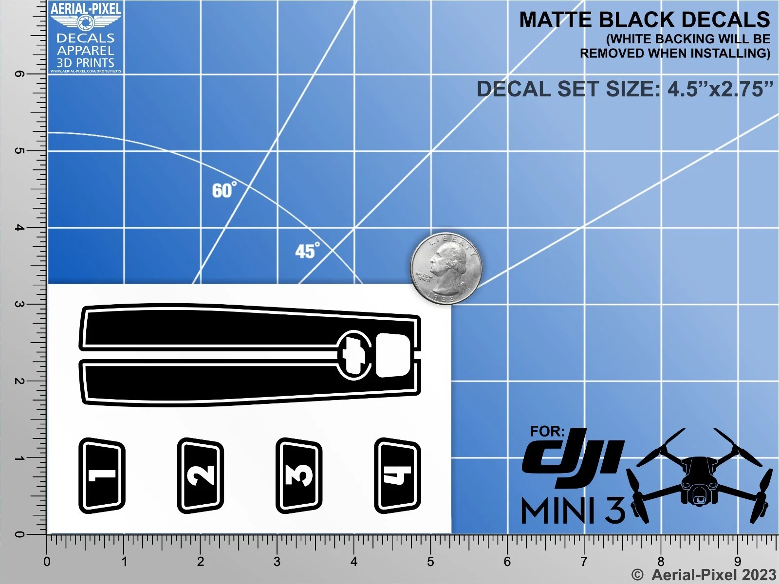 Black Decal