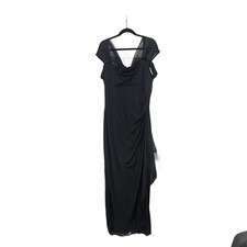 Jackie Jon Black Maxi evening gown