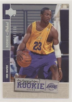 2005-06 Upper Deck Rookie Debut Rookie Silver 49/100 Von Wafer #150 RC wo2