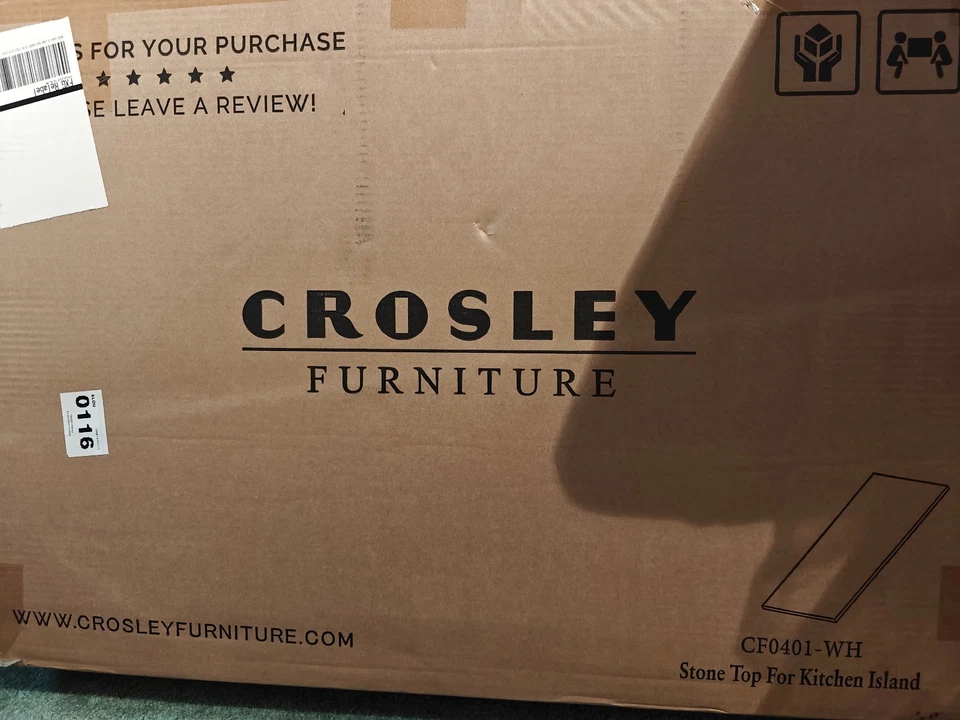 Carrinho de cozinha superior de granito Carreen - Imagem 4 de 4