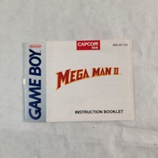 Mega Man II 2 Nintendo Gameboy Rare Vintage Instruction Manual Booklet