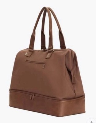 BEIS The Weekender Bag In Brown / Maple 16'' H x 19'' W x 10'' D