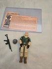 Gi Joe Hasbro 1985 Crankcase w Filecard Complete AWE Striker Driver