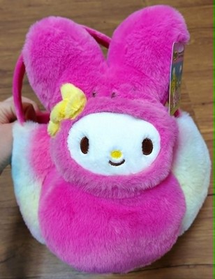 HELLO KITTY My Melody  PEEPS JUMBO  Easter Bunny Basket W/Handle! - 9.25'' X 15''