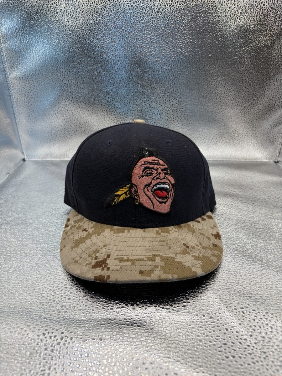 Casquette New Era 59Fifty Atlanta Braves Chief Noc-A-Homa Taille 7 1/8 - Bleue