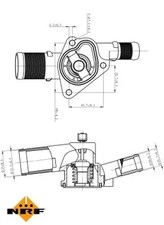 Thermostat Renault MODUS
