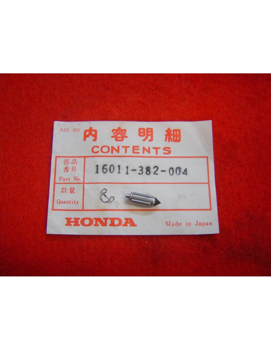 Pointeau de carbu avec agrafe anti-fuite essence pour Honda CB125S2