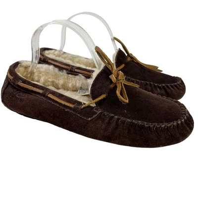 Ugg Australia Mens 5133 Dakota Brown Suede Leather Slippers Loafers Shoes sz 8 - Image 1 of 4