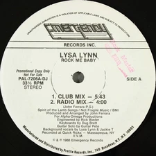 Lysa Lynn - Rock Me Baby (12") (Near Mint (NM or M-)) - 3877690702]
