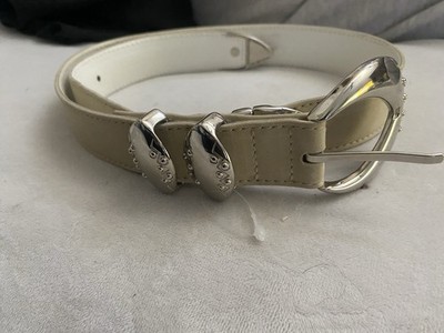 Escada belt NWOT Escada Camel Suede Signature Belt main image 3