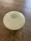 Torre & Tagus Mini White Lustre Handblown Glass Bud Vase Mid Century Decor — photo 3