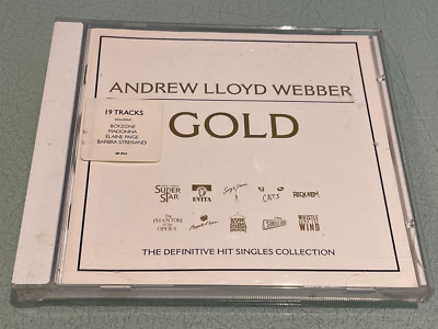 Andrew Lloyd Webber - Gold - CD Album - 2001 Really Useful - 19 Greatest Hits