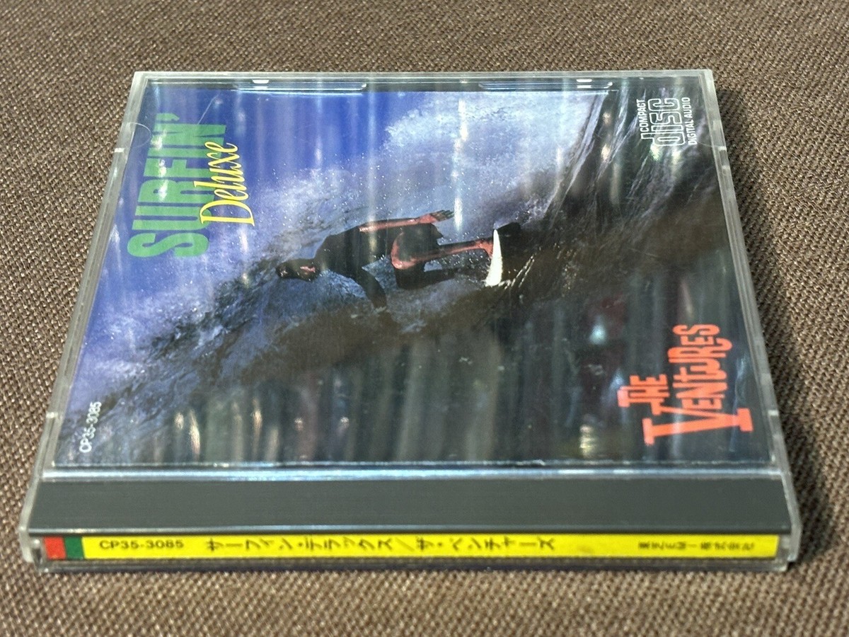 THE VENTURES ‎Surfin' Deluxe JAPAN CD CP35-3085 U U3A2 OBI 3,500